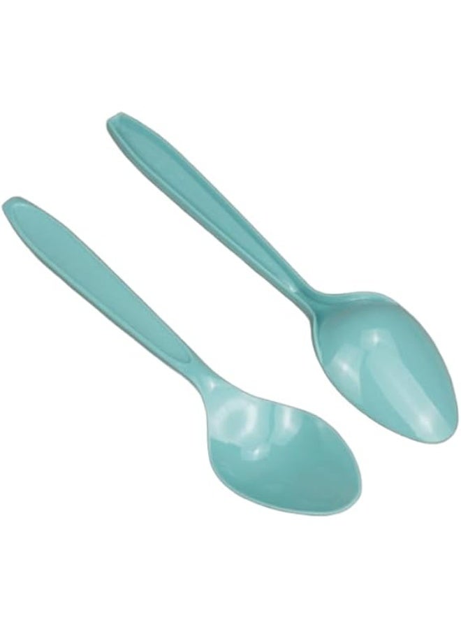 strong plastic spoons 50 pcs tiffany